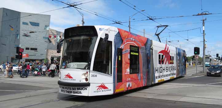 Yarra Trams Combino High Sierra 3536